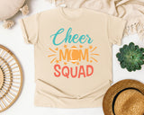 Cheer Mom Squad graphic tee in Ivory