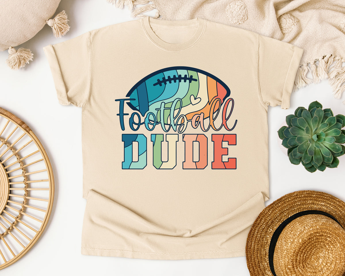 Football Dude graphic tee in Ivory