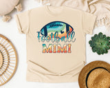 Football Mimi graphic tee in Ivory