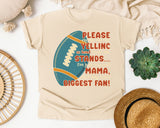 Please Excuse Me For Yelling From The Stands graphic tee in Ivory