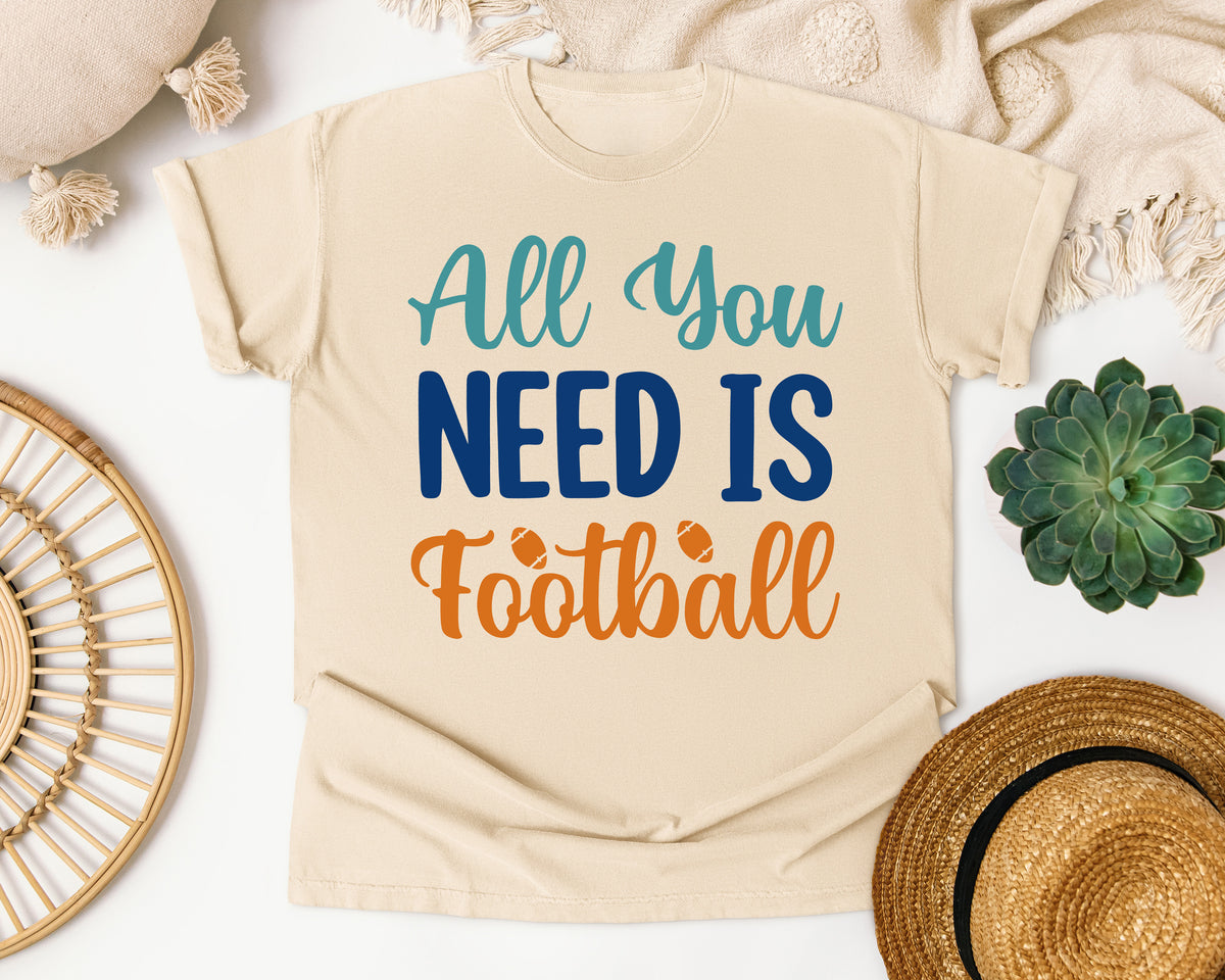 All You Need Is Football graphic tee in Ivory