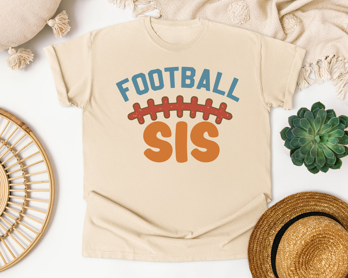 Football Sis graphic tee in Ivory