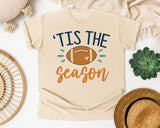 Tis The Season Football graphic tee in Ivory