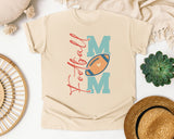 Football Mom Vertical graphic tee in Ivory