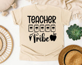 Teacher Tribe Notebooks graphic tee in Ivory