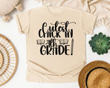 Cutest Chick In 4th Grade graphic tee in Ivory