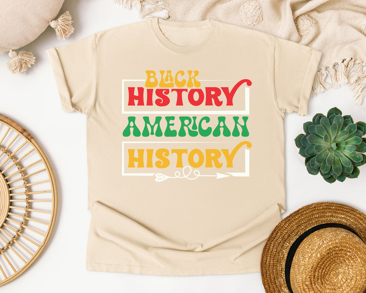 Black History American Story Comfort Colors Shirt