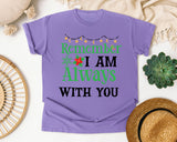 Violet Comfort Colors t-shirt