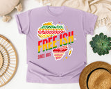 Orchid Comfort Colors t-shirt