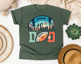 Football Dad Grey graphic tee in Moss