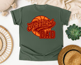 Terriers Basketball Dad graphic tee in Moss