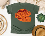Terriers Soccer Dad graphic tee in Moss