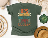 Like A Grandpa Only Cooler graphic tee in Moss