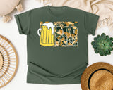 Dad Fuel Yellow graphic tee in Moss