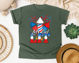 Let's Get Lit graphic tee in Moss