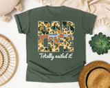 Dad Life Totally Nailed It graphic tee in Moss