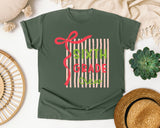 Sixth Grade Crew graphic tee in Moss