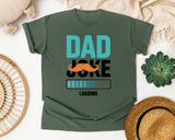 Dad Joke Loading Teal 3 graphic tee in Moss