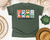 Just A Patriotic Goose graphic tee in Moss