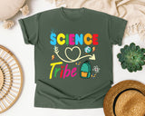 Science Tribe Backpack graphic tee in Moss