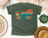I Keep All My Dad Jokes In A Dad-A-Base graphic tee in Moss