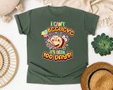 I Cant Beelieve Its Been 100 Days Bee graphic tee in Moss