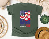 A Day In A Year Remembered All graphic tee in Moss