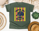 Tropical Cool Dad Society graphic tee in Moss