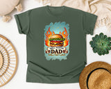 Grill Master Dad Grey 2 graphic tee in Moss