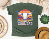 The Cool Dad graphic tee in Moss