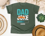Dad Joke Loading Teal graphic tee in Moss
