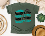Father's Day graphic tee in Moss
