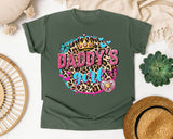 Daddy's Girl graphic tee in Moss