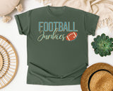 Football Junkies graphic tee in Moss