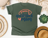 Quarterback Mom graphic tee in Moss