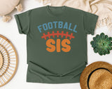 Football Sis graphic tee in Moss
