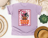 Touchdown Season Pink Helmet graphic tee in Orchid