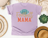Football Mama Retro graphic tee in Orchid