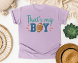 Thats My Boy Football graphic tee in Orchid