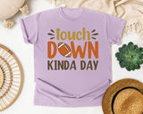 Touchdown Kinda Day graphic tee in Orchid