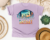 Football Mimi graphic tee in Orchid