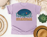 Football Grandma graphic tee in Orchid