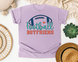 Football Boyfriend graphic tee in Orchid