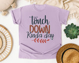 Touchdown Kinda Day Script graphic tee in Orchid