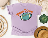 Touch Down Football Arch graphic tee in Orchid
