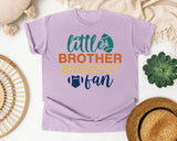 Little Brother Biggest Fan graphic tee in Orchid