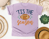 Tis The Season Football graphic tee in Orchid