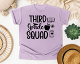 Third Grade Squad Atom graphic tee in Orchid