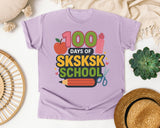 100 Days Of Sksksk School graphic tee in Orchid