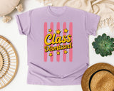 Class Dismissed graphic tee in Orchid